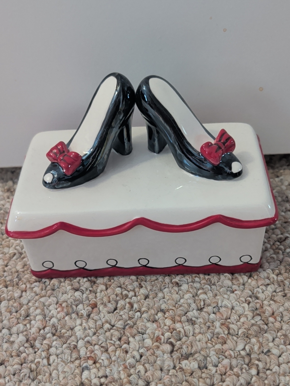 Trinket Box With High Heels